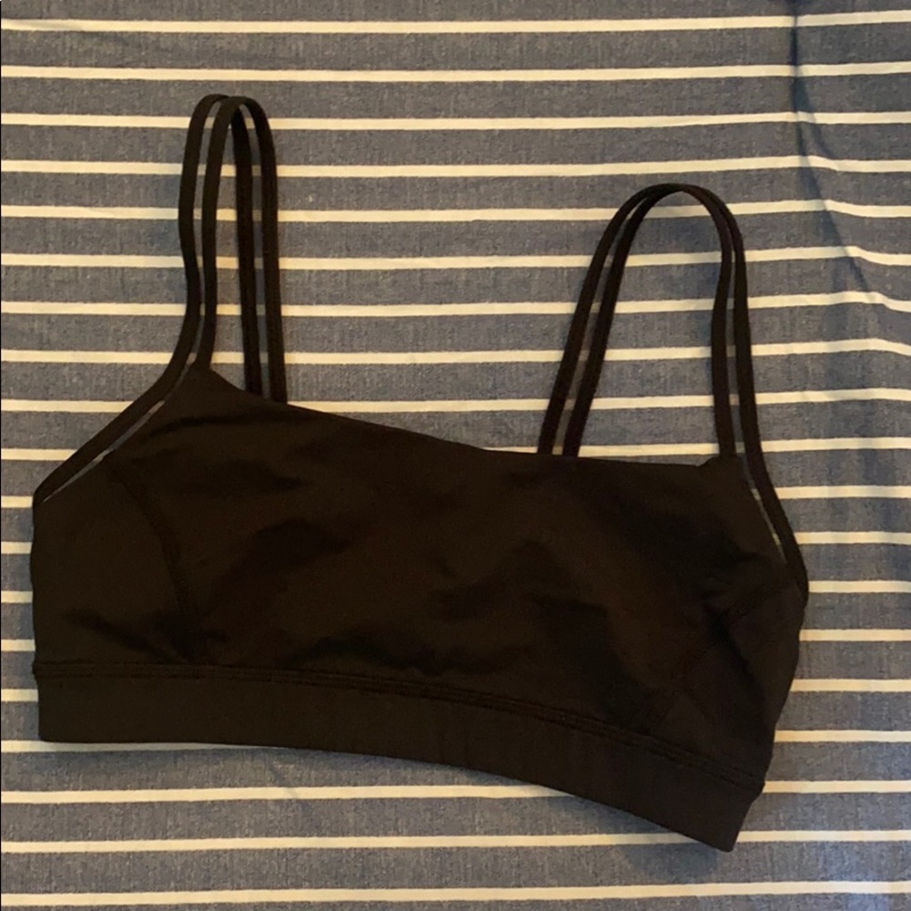 Black Lululemon Sports Bra